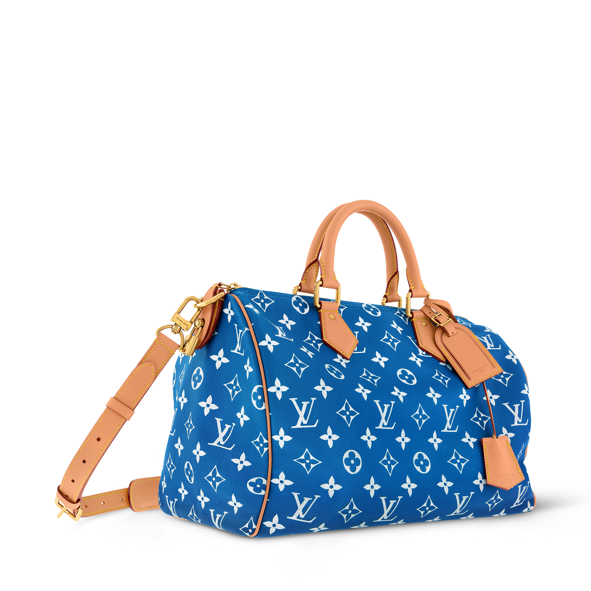 Speedy P9 40 Bandoulière de Couro com Monogram H40 - Bolsas e